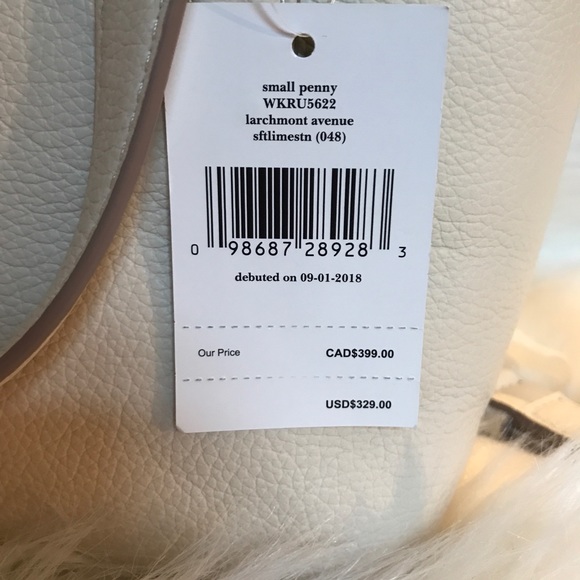 NWT Kate Spade ♠️ Ivory Crossbody or Satchel purse - Picture 7 of 8